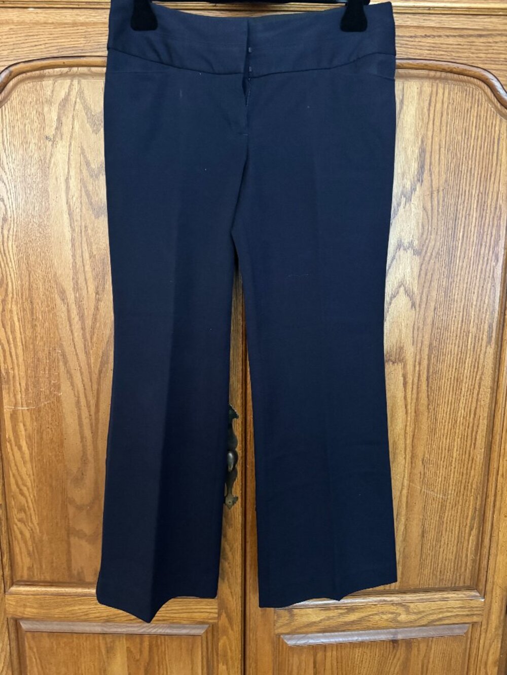 Express Black Wide-Leg Dress Trousers